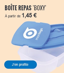 BO&Icirc;TE &Agrave; REPAS PUBLICITAIRE 'BOXY' - OBJETRAMA
