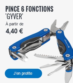 PINCE PUBLICITAIRE 6 FONCTIONS 'GYVER' - OBJETRAMA
