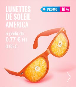 Lunettes de soleil 'America' - ObjetRAMA