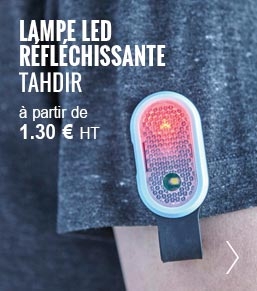 LAMPE LED PUBLICITAIRE R&Eacute;FL&Eacute;CHISSANTE 'TAHDIR' - ObjetRAMA