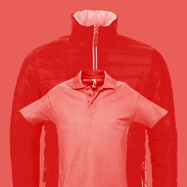 Polos personnalisés couleur