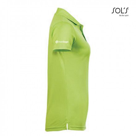 POLO RESPIRANT FEMME 'PERFORMER' 180 GR/M²