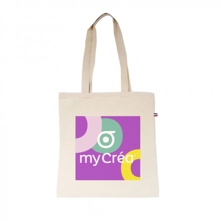 TOTE BAG PERSONNALISABLE EN COTON NATUREL 145 G/M² 'FRENCHBAG'