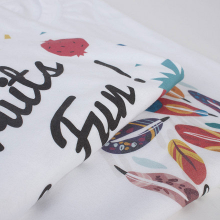 TEE SHIRT FEMME PUBLICITAIRE 'IMPERIAL FIT' 190 GR/M² BLANC