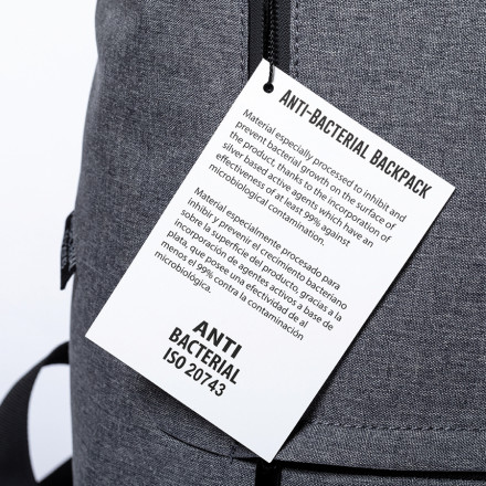 SAC A DOS POUR ORDINATEUR PUBLICITAIRE ANTIBACTERIEN 'NOGO'