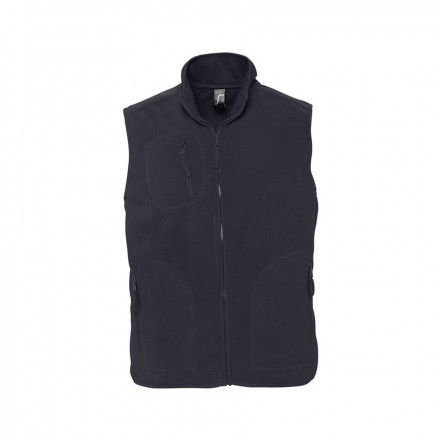 BODYWARMER PUBLICITAIRE POLAIRE MIXTE 'NORWAY' 320 GR/M² - anthracite