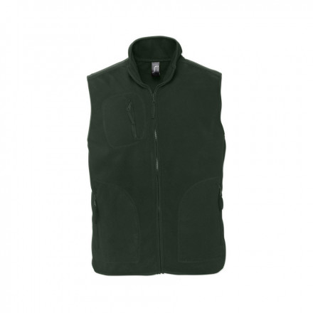 BODYWARMER PUBLICITAIRE POLAIRE MIXTE 'NORWAY' 320 GR/M² - vert sapin