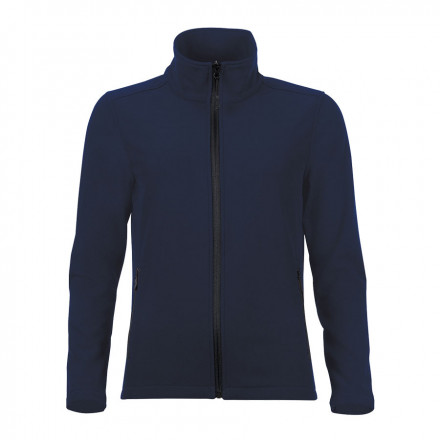 VESTE SOFTSHELL PERSONNALISÉE FEMME 'RACE' 280 GR/M² - marine