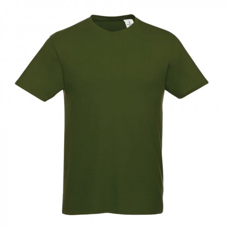 TEE-SHIRT PUBLICITAIRE MIXTE COULEUR 'MARTI' - vert militaire