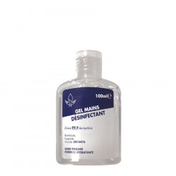 GEL HYDROALCOOLIQUE EN FLACON 100 ML 'CLEORE'