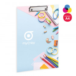 PORTE-BLOC A4 PERSONNALISABLE SUR MESURE 'HOOBS'