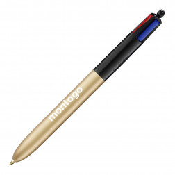 STYLO BIC® PERSONNALISABLE 4 COULEURS 'GLACÉ'