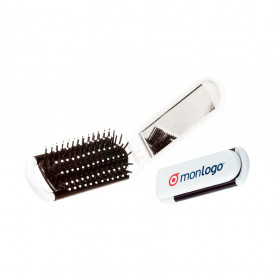 ÉTUI BROSSE PUBLICITAIRE AVEC MIROIR 'TAHITI'