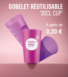 Gobelet personnalisable et réutilisable - objetrama Gobelet personnalisable et réutilisable - objetrama